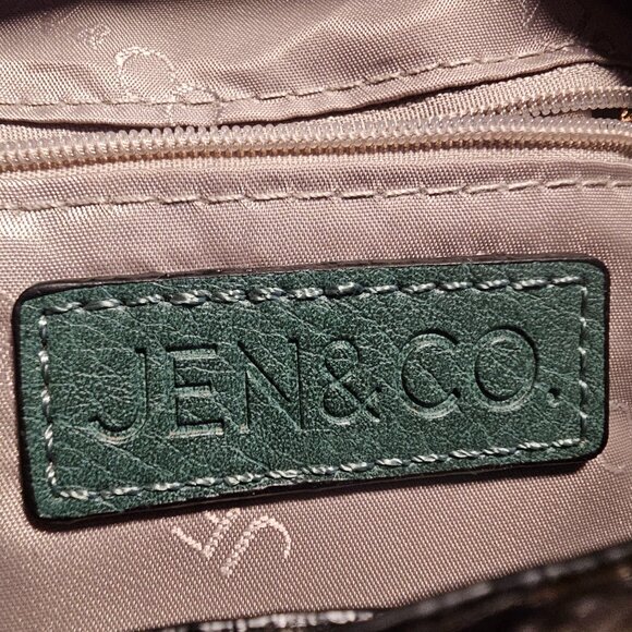 JEN & CO. Ellen Women Vegan Leather Crossbody/Fanny Pack/Sling Bag - Picture 9 of 9